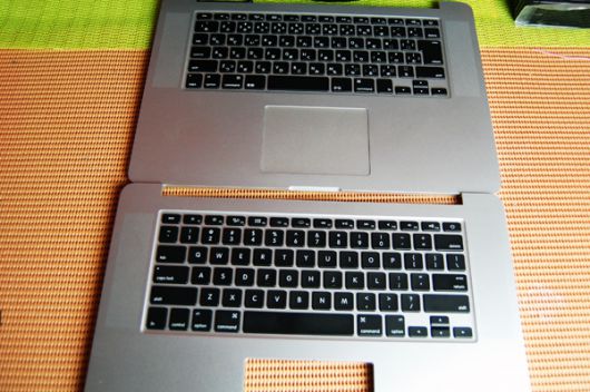 US MacBook pro 2007 基盤打ち替え-