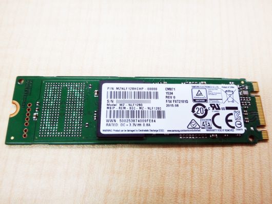 Samsung MZ-NLF1280(M.2)SSD