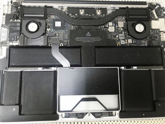 MacBook Pro Retina バッテリー交換修理しました。 - パソコン修理専門 ...