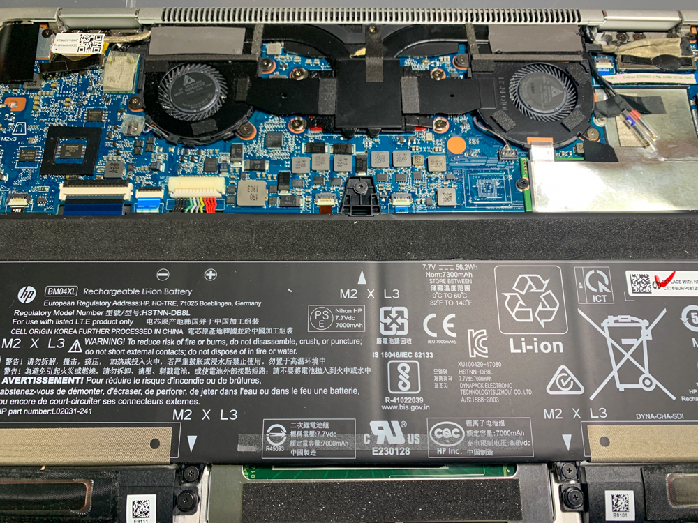 HP EliteBook x360 1030 G3 ヒンジ修理しました。 - パソコン修理専門
