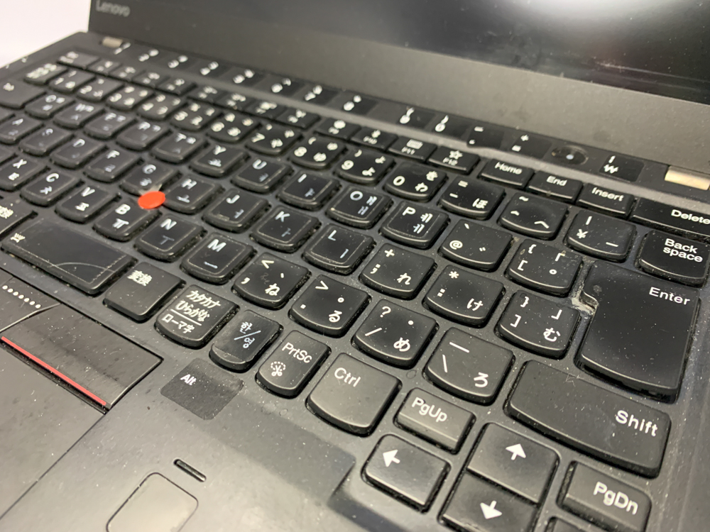 ThinkPad X1 Carbon キーボード交換修理しました。 - パソコン修理専門 