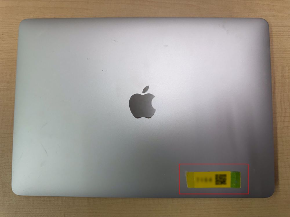 ルキテックの修理品QRコード管理システムの様子